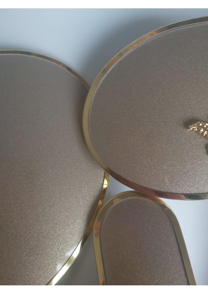 Gold Renk Gelin Bohçası Ayna Tarak Set Takım fırsatları