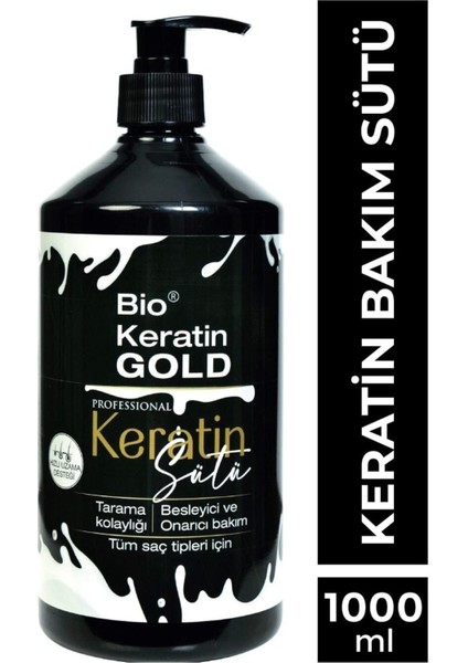 Bio Keratin Gold Keratin Bakım Sütü 1000 ml