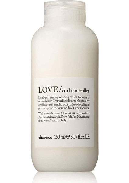 Professional Love Curl Controller Leave In Sulfate Free Protein Anti Frizz Cream 150 ml