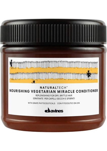 Naturaltech Nourishing Vegetarian Miracle Conditioner 250ML Bakım Ürünü