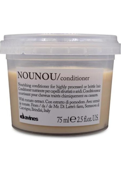 Nounou Conditioner Kuru Saçlar Kremi 250ML