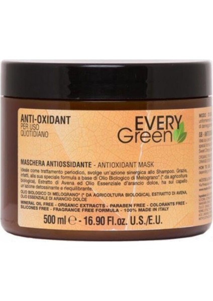 Every Green Antioksidan Saç Maskesi Tüm Saçlar 500 ml