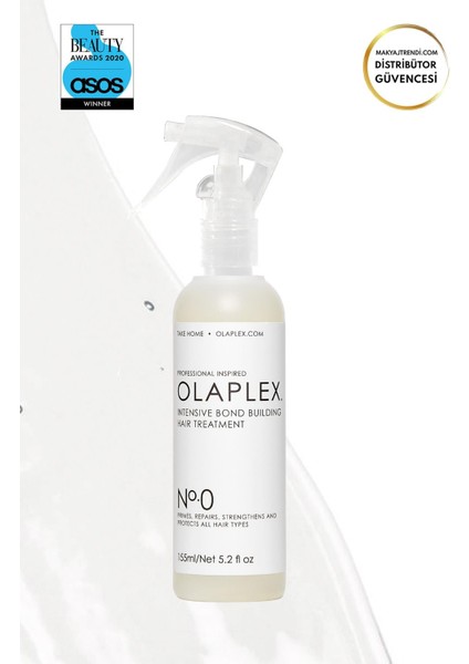 Nº.0 Intensive Bond Buildig Treatment - Bağ Yapılandırıcı Yoğun Saç Bakım Spreyi