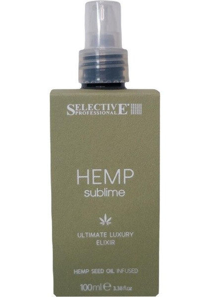 Hemp Sublime Ultimate Luxury Elixir Besleyici Onarıcı Saç Bakım Serumu