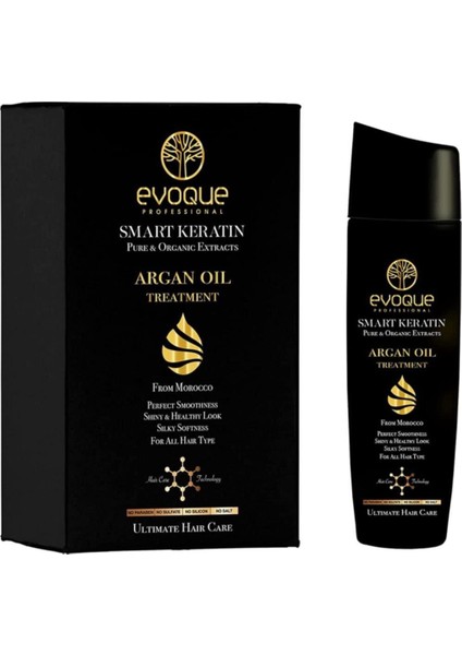 Smart Keratin Saf ve Organik Argan Yağı 100 ml