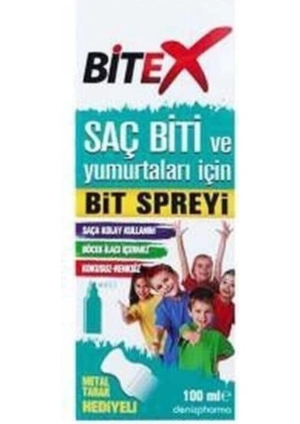 Bit Sprey 100 ml Çelik Taraklı