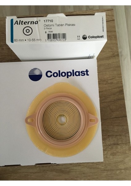 Ostomi Taban Plakası Kulakçıklı 5 ADET-17710 Opak (Sadece Adaptör) 769582370538