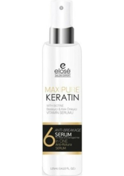 Besleyici & Kırık Önleyici Keratin Saç Bakım Serumu (Sütü) 125 ml