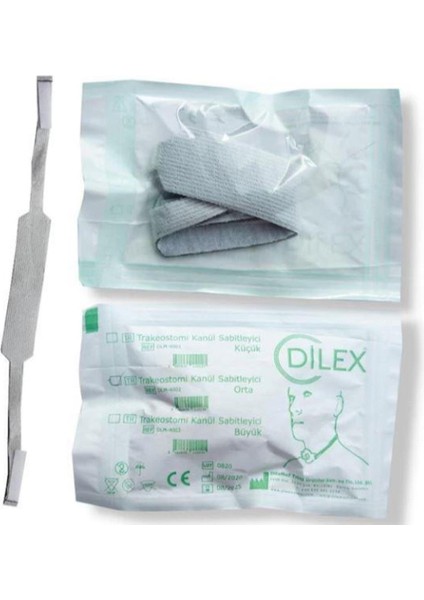 Trakeostomi Sabitleme Bandı Medium - 10 Adet