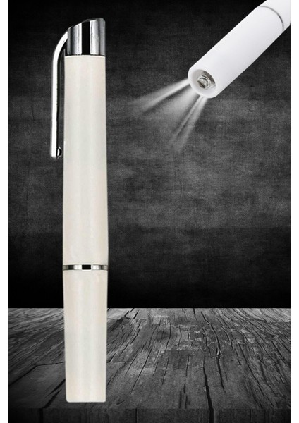 Işık Kalemi - Doktor Muayene Işık Kalemi - Göz Feneri Cep Tipi Muayene Işığı LED Penlight