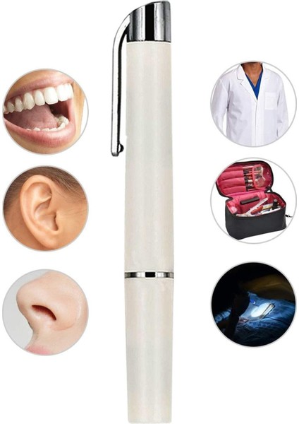 Işık Kalemi - Doktor Muayene Işık Kalemi - Göz Feneri Cep Tipi Muayene Işığı LED Penlight