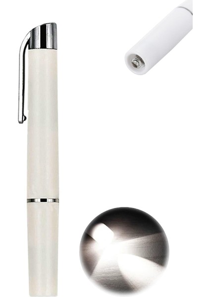 Işık Kalemi - Doktor Muayene Işık Kalemi - Göz Feneri Cep Tipi Muayene Işığı LED Penlight