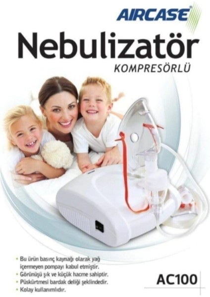 Case Kompresörlü Nebulizatör AC-100