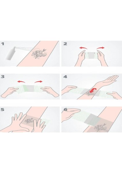 Suprasorb F 10 cm x 1 mt Dövme Koruyucu Örtüsü,