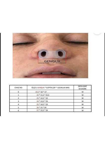 Nostril Retainer Burun Deliği Şekillendirici No 1 modelleri