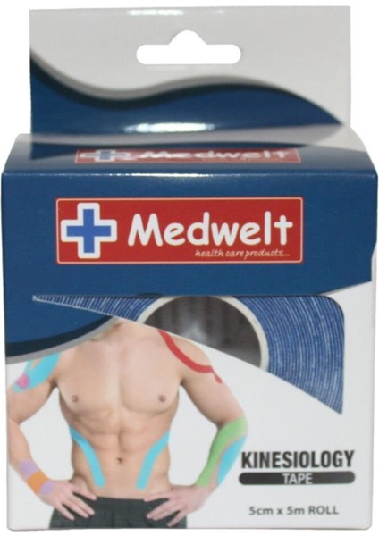 Bantları Kinezyo Bandı Mavi 5cm*5m