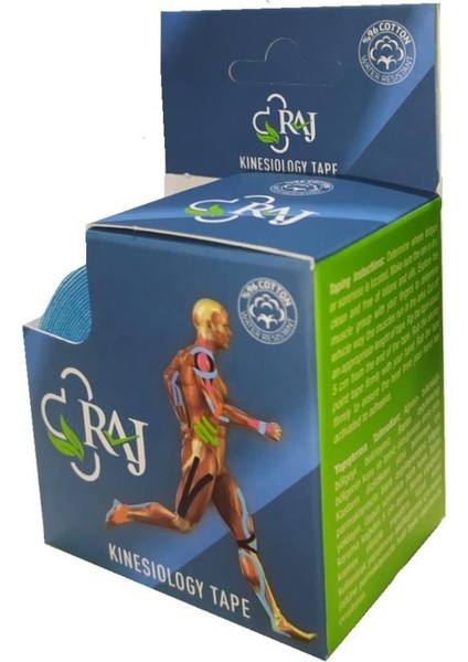 Mavi Tape Kinesio 5m x 5cm Sporcu Bandı Bandı fırsatları