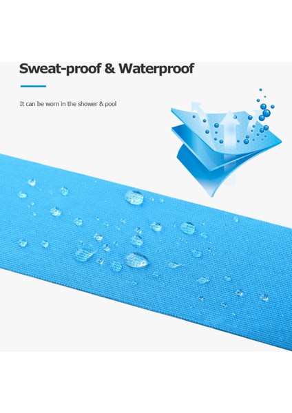 Kırmızı Tape Kinesio 5m x 5cm Sporcu Bandı Bandı fırsatları