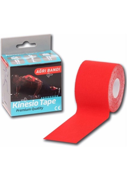 Kinesio Sporcu Bandı Kırmızı