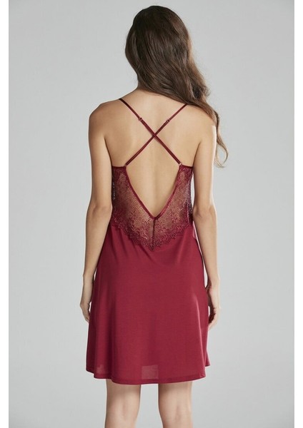 5040 6'lı Modal Gecelik Sabahlık Çeyiz Seti Bordo indirimleri