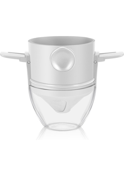 Taşınabilir Katlanabilir Kahve Filtresi Abs Tepsi Kupa Ikili Set (Yurt Dışından)