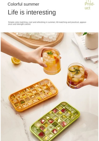 Buz Kutusu Kapaklı ve Buz Kepçeli Çift Buz Küpü Makinesi Kalıbı (Yurt Dışından) modelleri