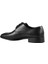 2886 Deri Siyah Erkek Günlük Ayakkabı 4