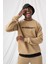 Erkek Meritocracy Oversize Bej Sweatshirt 1