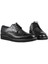 2918 Deri Siyah Erkek Günlük Ayakkabı 5