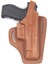 Sig Sauer P226 Deri Tabanca Kılıfı Kahverengi Baskılı Kapalı 1