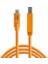Tetherpro Usb-C To 3.0 Male B Bağlantı Kablosu 15' (4.6m) Dslr Kamera, Turuncu 3
