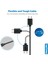 3A 45W UsbA to Universal Micro Hızlı Data ve Şarj Kablosu 1.2Metre DLC3104U 2
