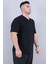 Siyah V Yaka T-Shirt 2