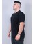 Siyah V Yaka T-Shirt 3