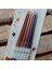 Vıp Kalite Parlak Metalik Renkli Pasta Mumu 6 Adet Renkli Doğum Günü Mumu Decor Multi Color Bırthday Candle 1