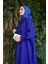 6571 Krep Saks Mavi Abaya 2023 3