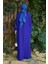 6571 Krep Saks Mavi Abaya 2023 4