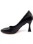 cc 349 9 cm Siyah Stiletto Bayan Ayakkabı 4