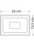50 W Slim LED Projektör Günışığı 3200K Ct 4658 2