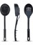 Pratik 3'ü 1 Arada Tekli Kepçe Kevgir Kaşık Seti Servis Seti 3 In 1 Set 3