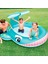 254 cm Balina Şekilli Fıskiyeli Gölgelikli Şişme Bebek Çocuk Havuzu 3
