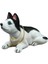 Bobble Head Dog Sodding Dog Figurine Model Araba Gösterge Tablosu Süslü Oyuncaklar Husky (Yurt Dışından) 1