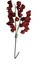 Lmdr Küpe Çiçeği Kırmızı 100CM Kıvrılabilir Dekoratif Yapay Çiçek (1 Dal) 1