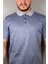 1006 Nehir Polo Yaka Tshirt Mavi 1