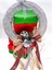 Yılbaşı Christmas Özel Metal Ultra Lüks Dev Boy Simli Kapı Duvar Dekorasyon Süsü Çelenk Gümüş 1
