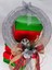 Yılbaşı Christmas Özel Metal Ultra Lüks Dev Boy Simli Kapı Duvar Dekorasyon Süsü Çelenk Gümüş 3