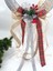 Yılbaşı Christmas Özel Metal Ultra Lüks Dev Boy Simli Kapı Duvar Dekorasyon Süsü Çelenk Gümüş 4