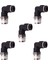 Pnömatik Dirsek Erkek Rekor 1/4''X10 mm Paket 5 Adet 2
