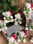 Yeni Yıl Yılbaşı Büyük Noel Çam Ağacı Kostümlü Peluş Ayıcık Anahtarlık Süs Kutup Ayısı Hediyelik 2