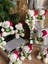 Yeni Yıl Yılbaşı Büyük Noel Çam Ağacı Kostümlü Peluş Ayıcık Anahtarlık Süs Kutup Ayısı Hediyelik 3